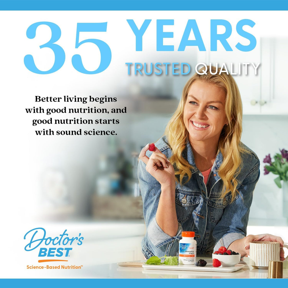 Doctor's Best Pure Collagen Types 1 & 3 Powder, container packaging, unflavoured, 200g, daily dietary supplement use
