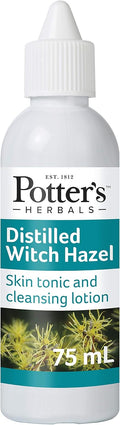 Potter's Herbals Destilliertes Hamamelis-Hauttonikum – 75 ml