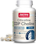 Jarrow Formulas Citicoline CDP Choline 250mg Capsules