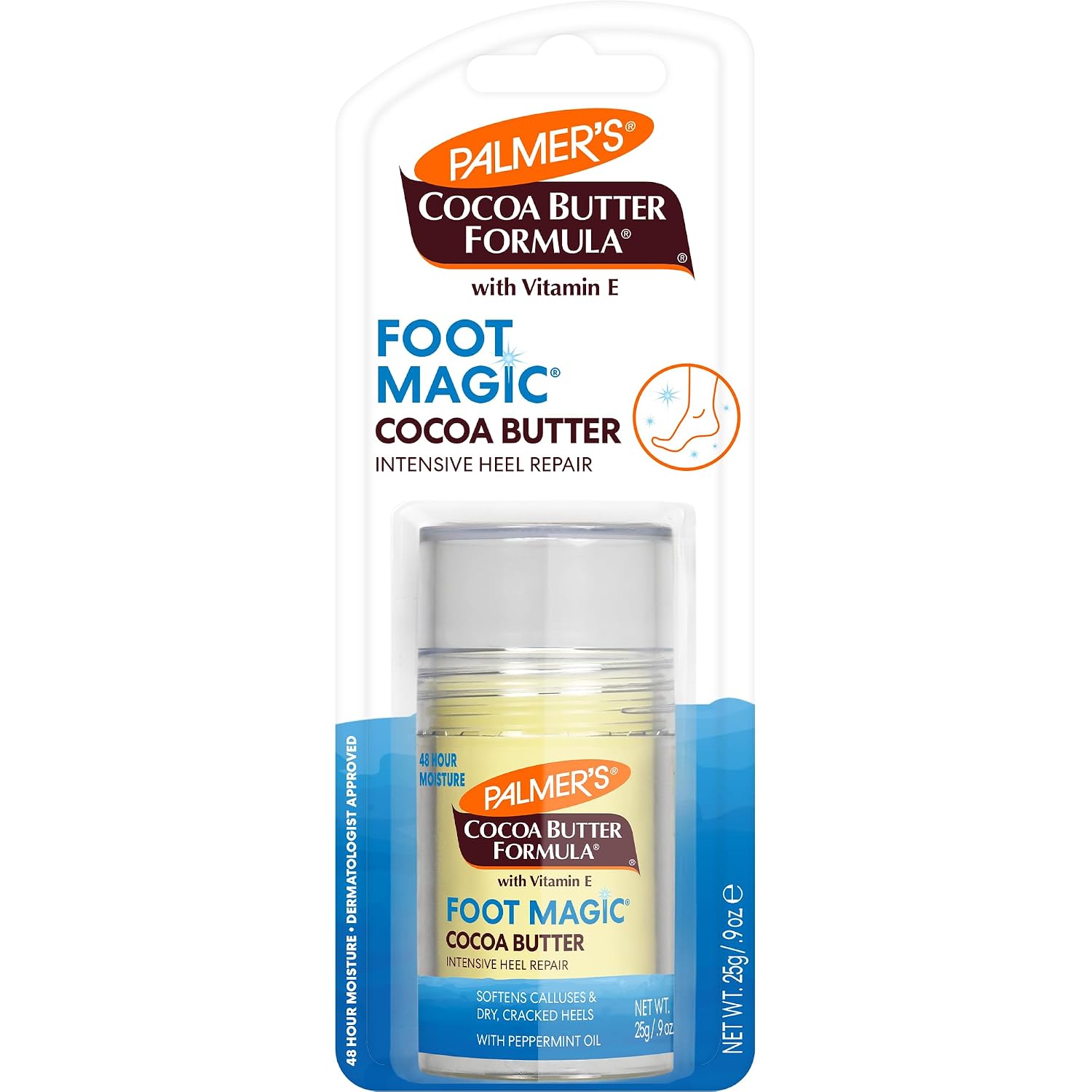 Palmer's Cocoa Butter Formula Foot Magic Heel Repair Stick 25g balm stick