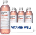Vitamin Well Hydrate Rhabarber & Erdbeere Vitamindrink – 12 x 500ml