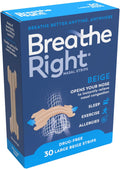 Breathe Right Original Nasenpflaster Beige - Groß, 30 Stück