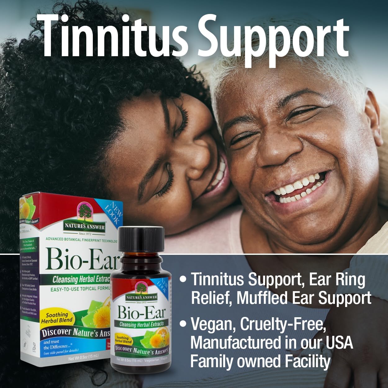 Nature's Answer Bio-Ear Herbal Topical Formula - 15ml