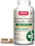 Jarrow Formulas Saccharomyces Boulardii + MOS 5 Billion CFU Veggie Capsules