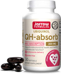 Jarrow Formulas Ubiquinol QH-Absorb 200mg Softgels