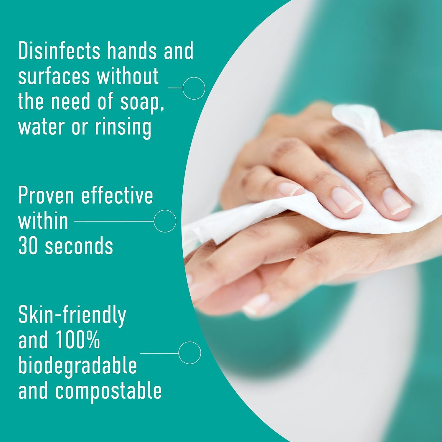 Puressentiel Purifying Disinfectant Wipes for Hands & Surfaces 32 Wipes