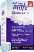 Retainer Brite Cleaning Tablets for Retainers & Dental Appliances 96 Tablets