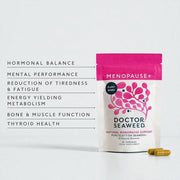Doctor Seaweed Menopause+ Natural Menopause Support 120 Capsules