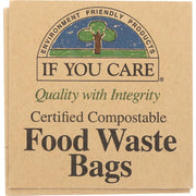 If You Care Compostable Food Scrap Bags 3 Gallon – 30 Count