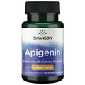 Swanson Apigenin 90 Kapseln | 50 mg Bioflavonoid | Unterstützung für Ruhe & Entspannung
