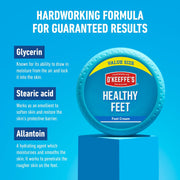 O'Keeffe's Healthy Feet Foot Cream Value Size Jar 180g ingredients
