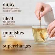 How to Use: Pure Gold Manuka honey spoon serving jar raw honey 500g