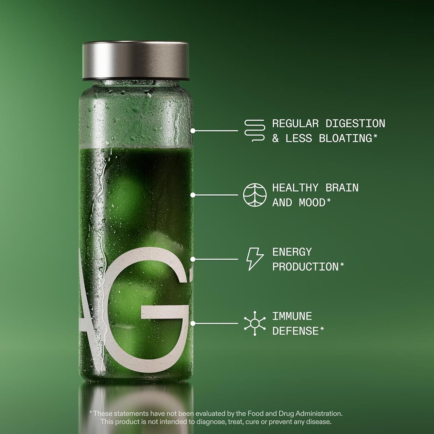 AG1 Greens Powder Travel Kit with shaker, 30 daily stick packs, 5 travel sticks and Vitamin D3 K2