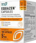 Equazen Kapseln – Omega-3 & Omega-6 Gehirnunterstützung | 180 Kapseln | Ab 5 Jahren | Klinisch erprobte Formel