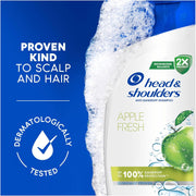Head & Shoulders Apple Fresh Shampoo proven kind to scalp & hair