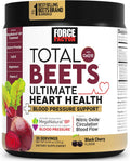 Force Factor Total Beets Pulver - Schwarze Kirsche Geschmack - 30 Portionen (225g)