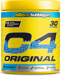 Cellucor C4 Original Pre-Workout 198 g – Millions Bubblegum-Geschmack (30 Portionen)