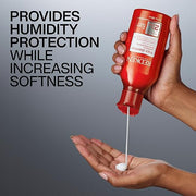 Redken Frizz Dismiss Conditioner bottle, 1000ml, formulation.