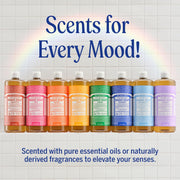 Dr. Bronner's Eucalyptus 18-in-1 Pure-Castile Liquid Soap 240ml & other variants