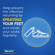Daktarin Aktiv Spray Powder miconazole nitrate 0.16% topical aerosol 100g how to use