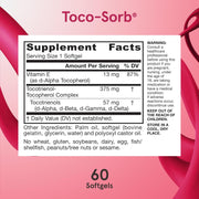 Jarrow Formulas Toco-Sorb® – 60 Softgels