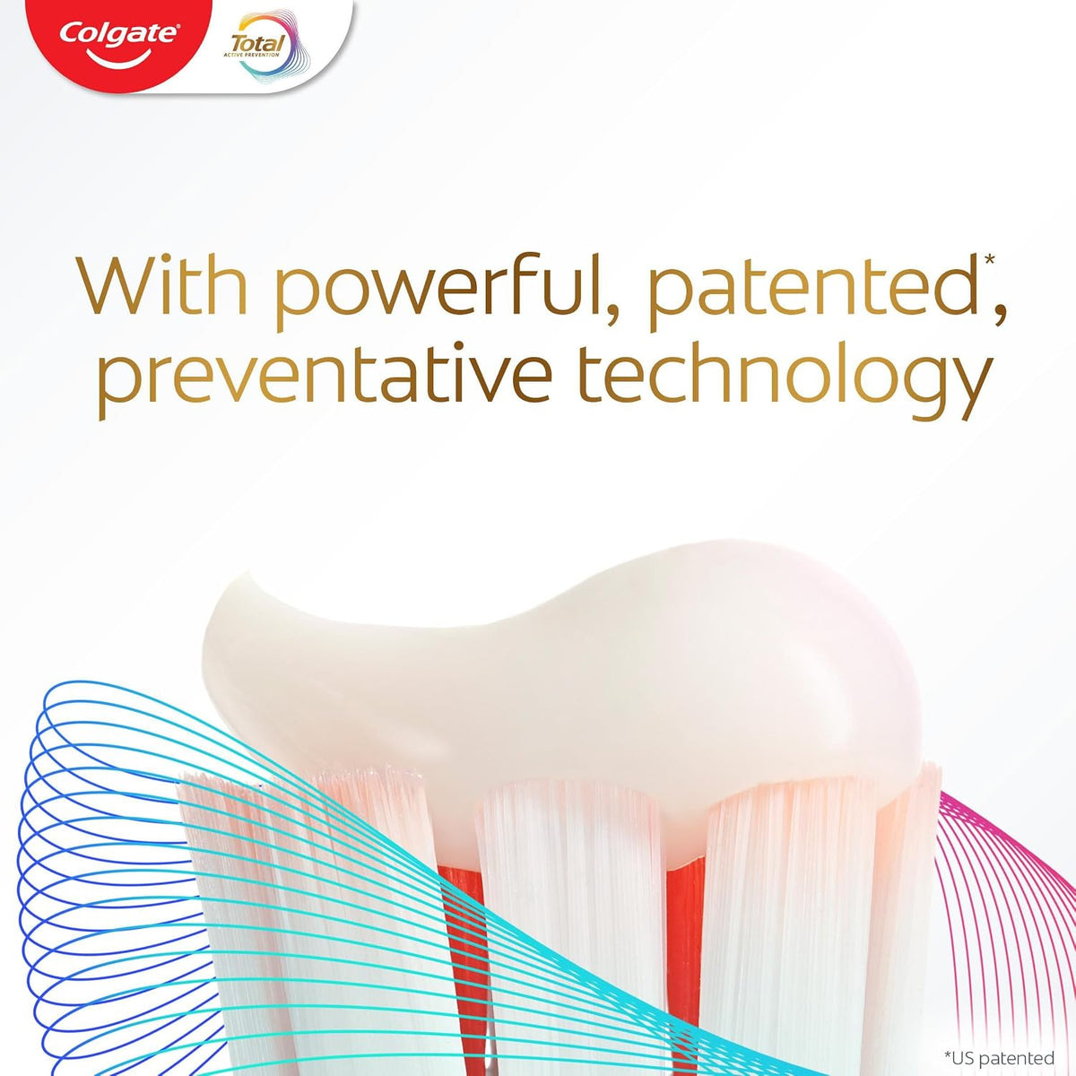 Colgate Total Active Prevention Original Toothpaste 125ml tube ingredients and fluoride information