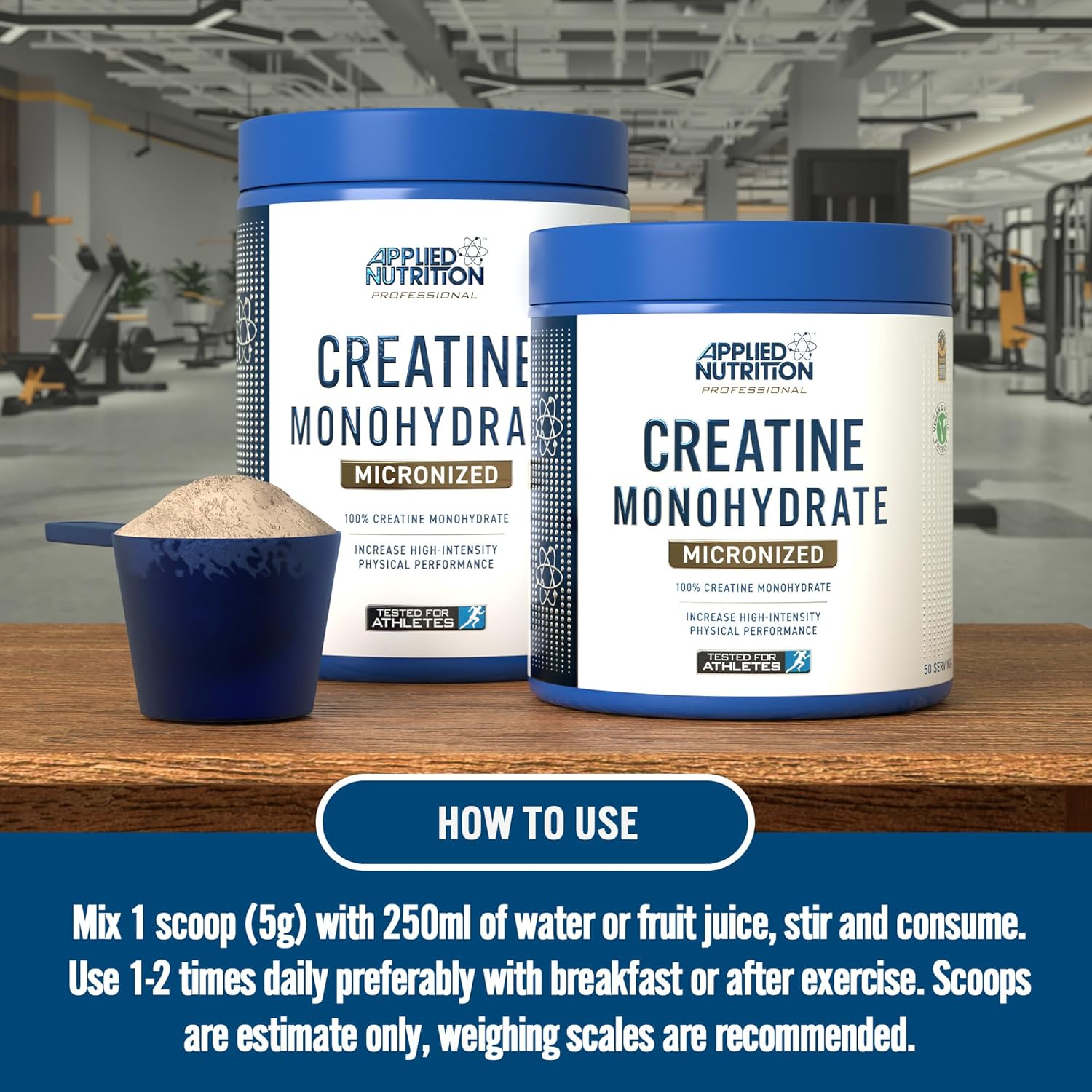 Applied Nutrition Creatine Monohydrate Powder, Cherry Apple - 250g