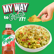 Tajin Clasico Seasoning with Lime sprinkled on fruits and snacks 400g