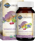 Garden of Life Organics Once Daily Whole Food Multivitamin Vegane Tabletten für Frauen