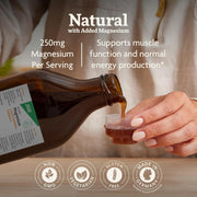 Floradix Magnesium Liquid Mineral Formula 250mg magnesium per serving