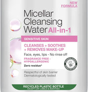 Garnier Micellar Cleansing Water - Makeup Remover & Cleanser, 700ml new formula