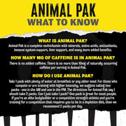 Animal Pak All-in-One Vitamin Supplement - 44 Packs