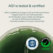 AG1 Greens Powder Supplement Stick Travel Packs 5 x 13g mixing instructions