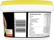 Marmite Yeast Extract Vegan Spread barcode on 600g plastic tub