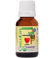 ChildLife Essentials Organic Vitamin D3 Drops 400 IU 6.25ml