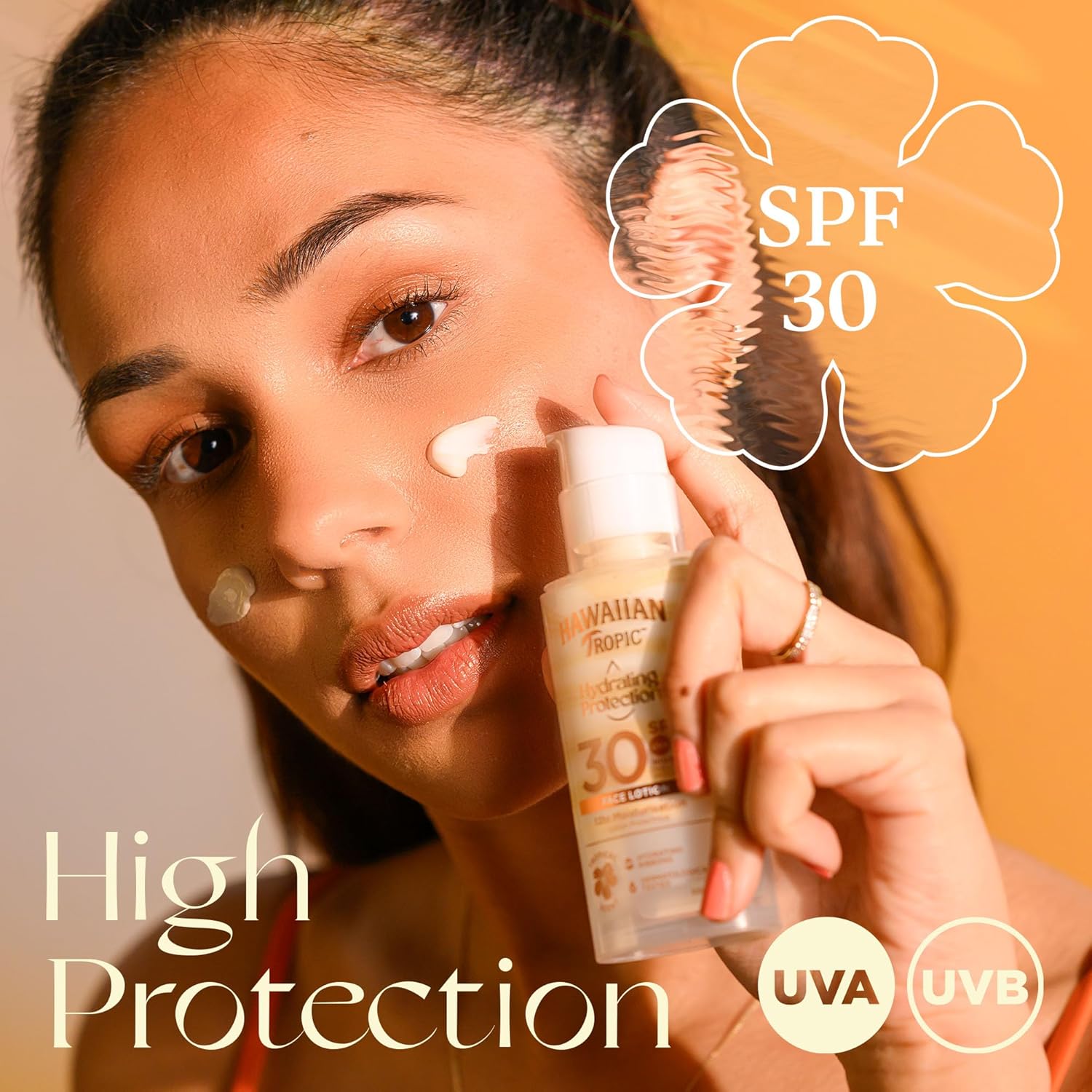 Hawaiian Tropic Hydrating Protection SPF30 Face Sunscreen 50ml