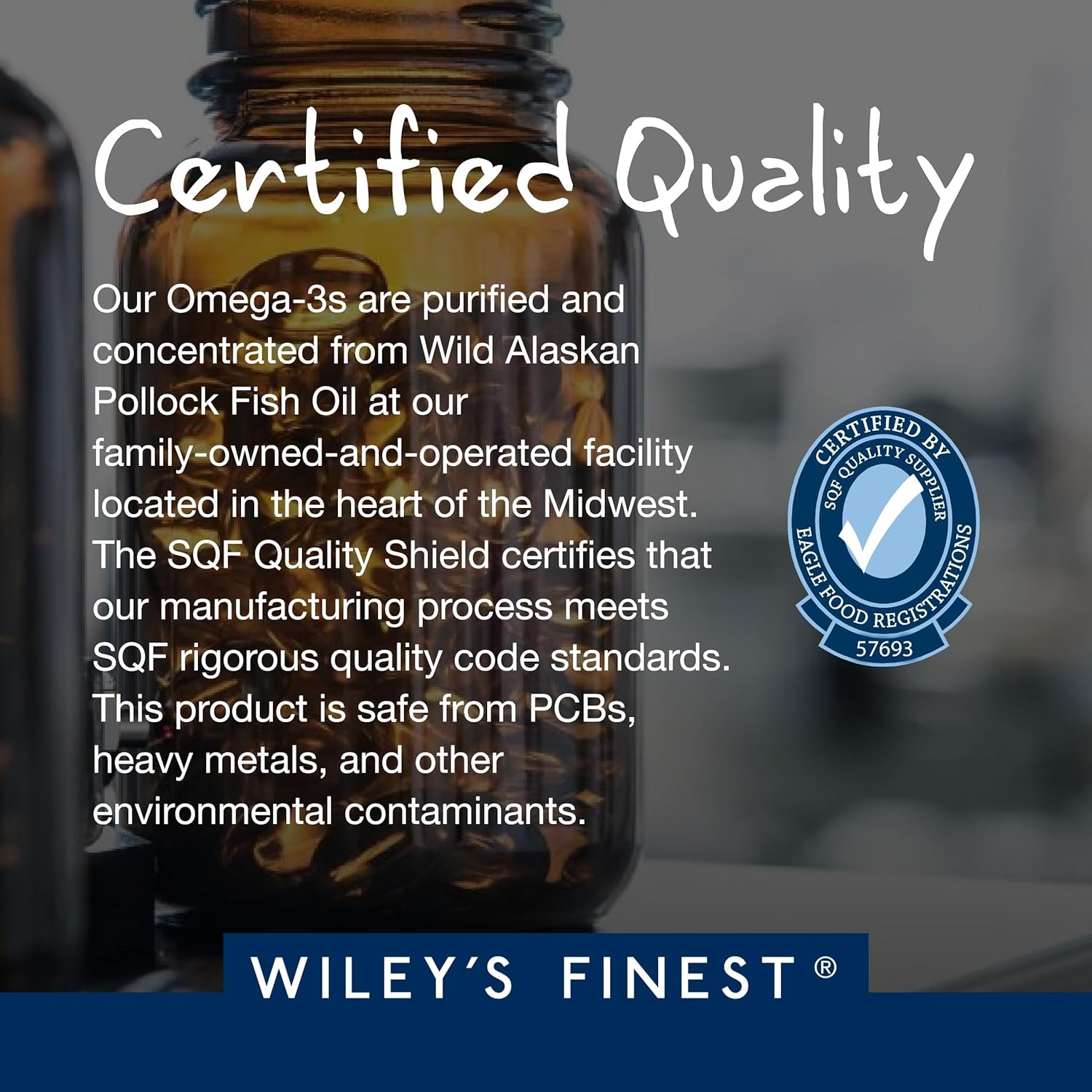 Wiley's Finest Prenatal DHA Omega-3 Fish Oil