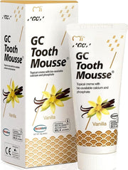 GC Tooth Mousse Vanilla - 40g | Remineralising Dental Crème for Sensitive Teeth