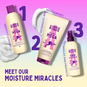Aussie Mighty Mega Shampoo 675ml routine
