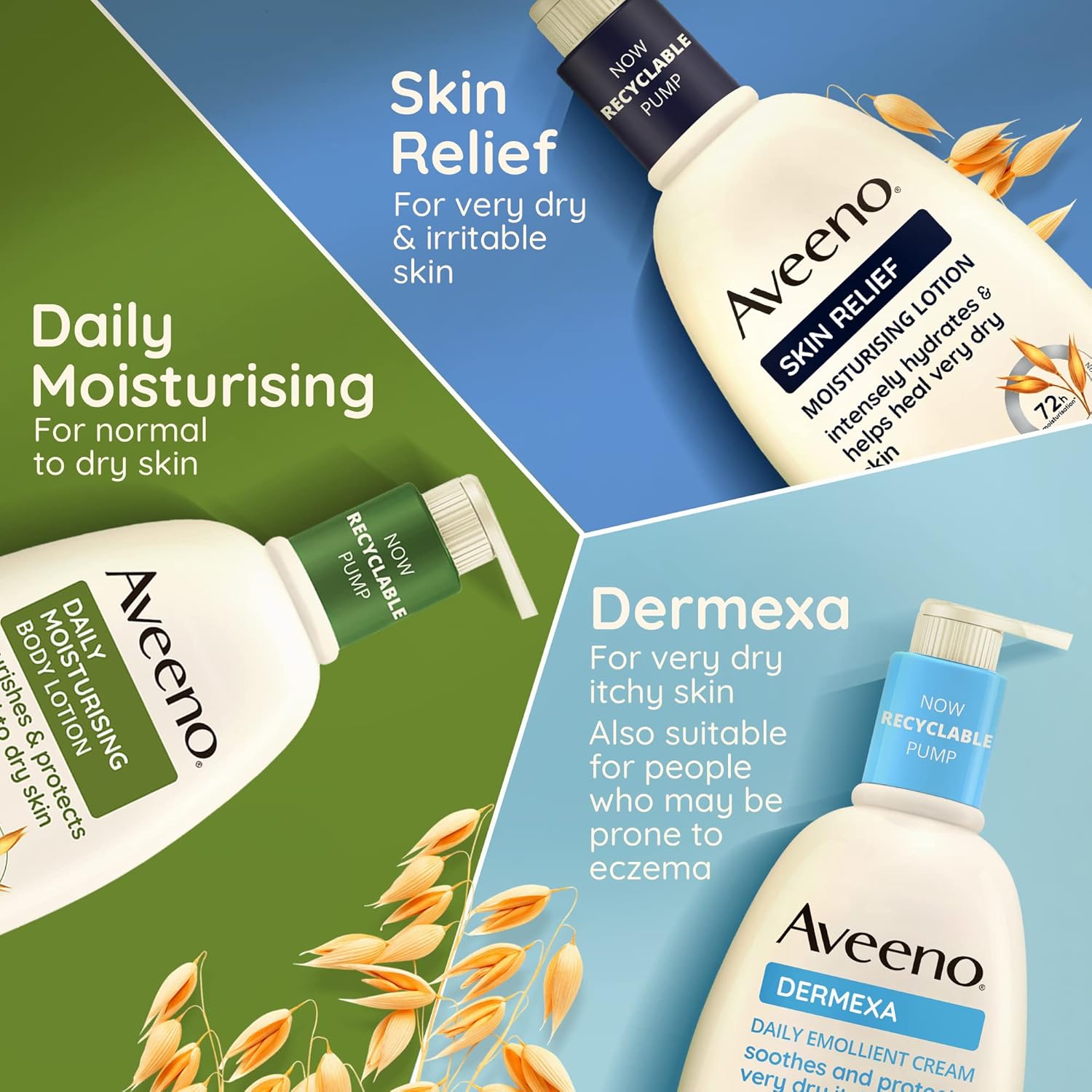 Aveeno Daily Moisturising Yogurt Body Cream, Apricot & Honey - 300ml Pump variants