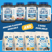 Applied Nutrition Critical Oats Chocolate Protein Porridge prepared in a bowl 600g & other variants