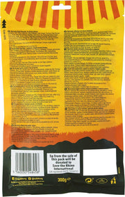 Cruga Original Beef Biltong ingredients label & barcode 300g