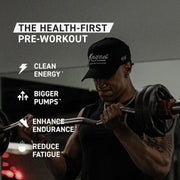 Kaged Pre Workout Supplement Powder - Berry Blast with Creatine & BCAAs - 570g
