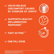 Supplement facts: Qunol Joint Health Turmeric boswellia collagen supplement facts 30 count