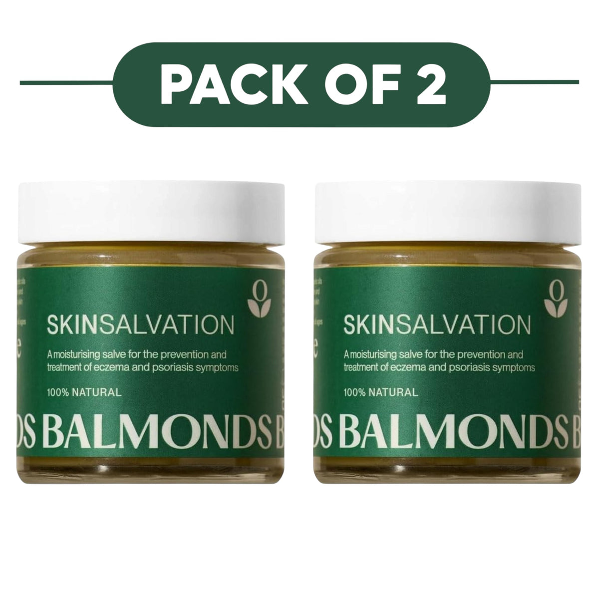 Balmonds Skin Salvation Moisturising Balm 120ml Pack of 2
