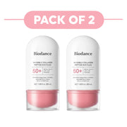 Biodance Invisible Collagen Peptide Sun Fluid SPF 50+ 50ml Pack of 2