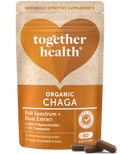 Together Health Organic Chaga 900mg Dual Extract 60 Capsules