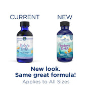 Nordic Naturals Baby DHA Liquid - 1050mg Omega-3 + 300 IU D3 - 60ml