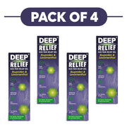 Deep Relief Duo Pain Relief Gel 30g Pack of 4
