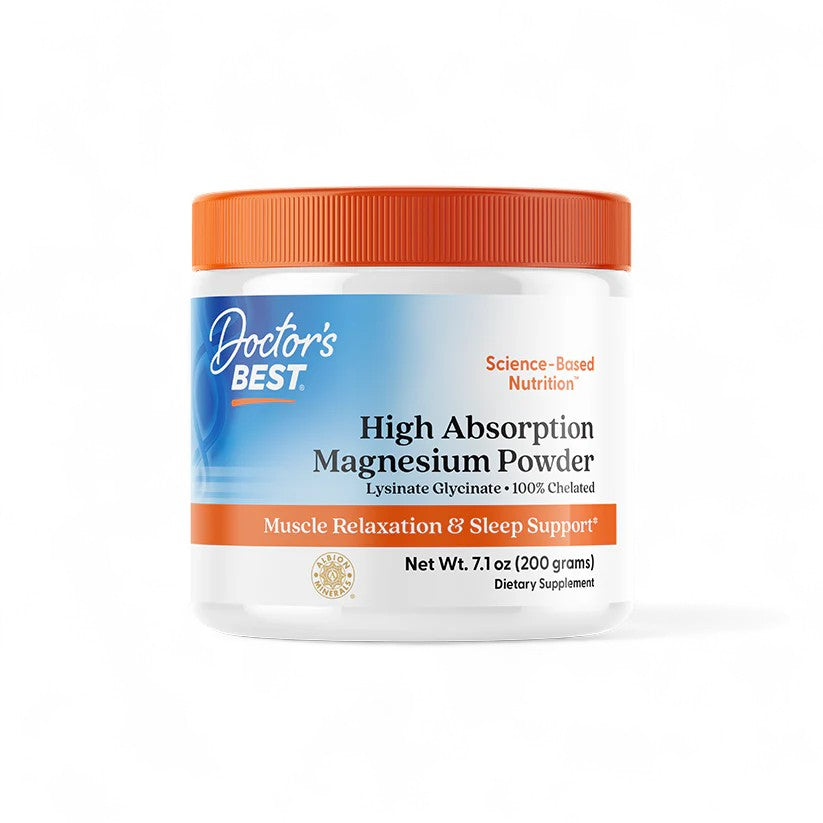 Doctor's Best High Absorption Magnesium Powder – 200g